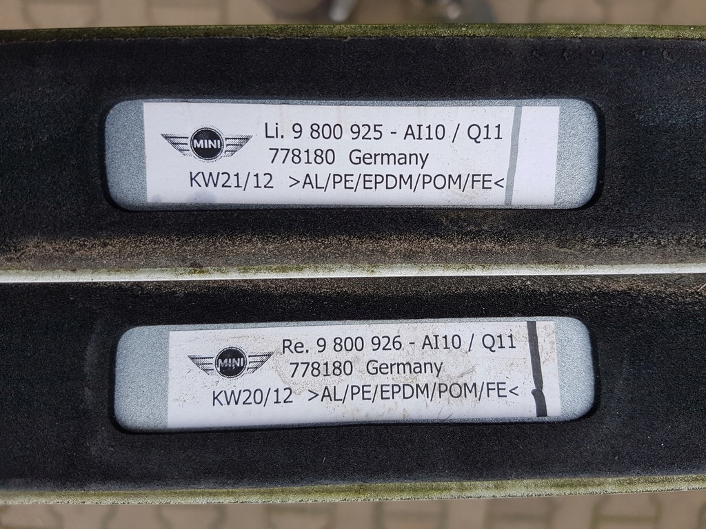 фото №5, Mini countryman r60 рейлинги кровельные комплект