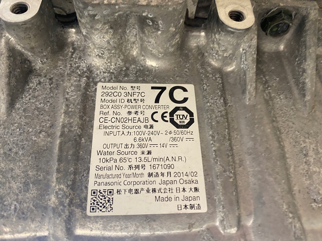 фото №7, Nissan leaf i зарядное устройство конвертер 6,6 kva