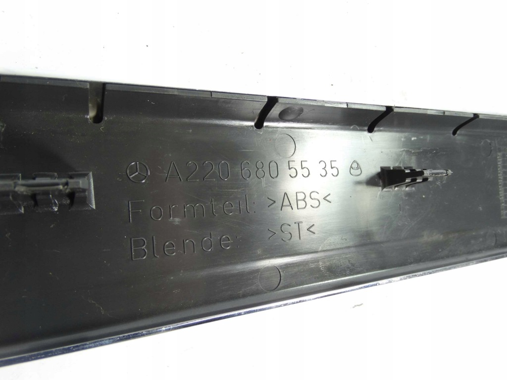 фото №2, Mercedes s w220 молдинг накладка поріг лівий перед