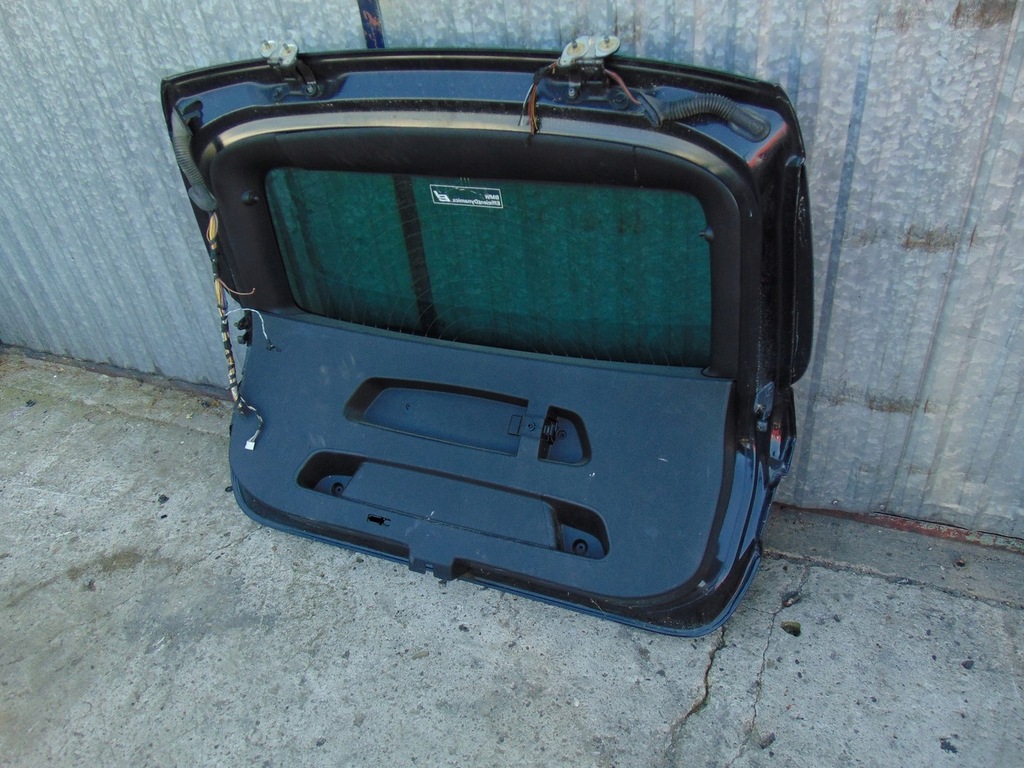 фото №14, Крышка багажника багажника bmw x1 e84 black sapphire металлик