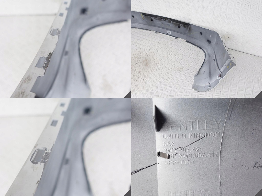 фото №11, Bentley continental 3w3 gtc gt 11-16 бампер задняя