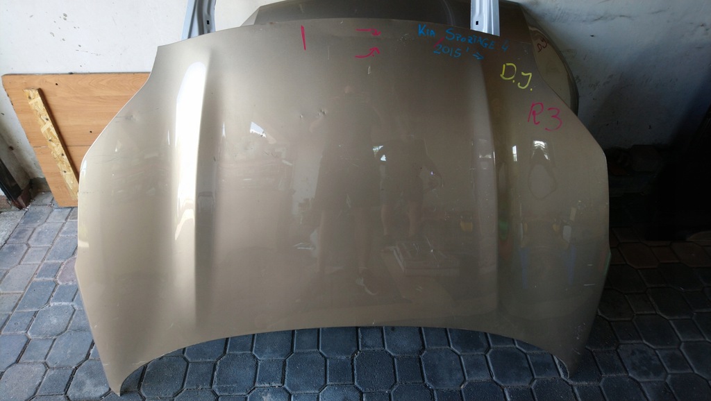 фото №1, Капот кришка двигуна kia sportage iv