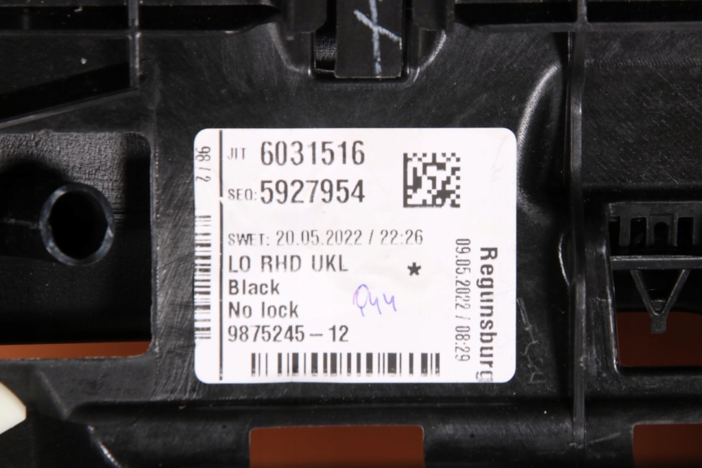 фото №12, Bmw x1 u11 приборная панель приборная панель  head up кожа niebieska nić anglik