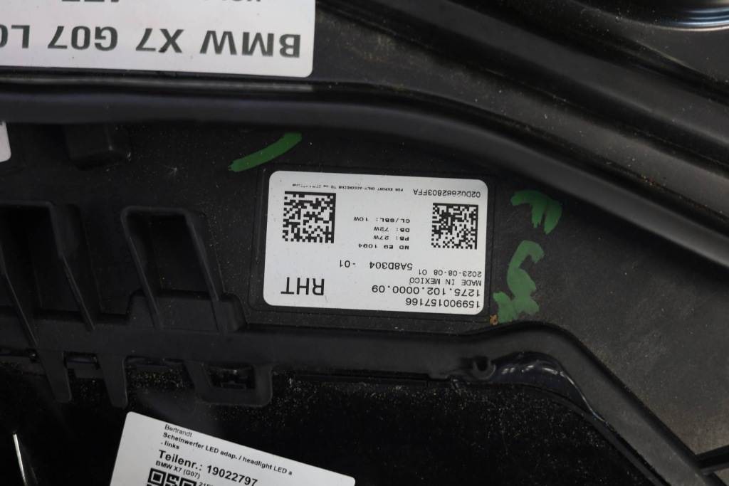 Перед bmw x7 g07 lci рестайлинг  капот бампер крыло  фара ремень усилитель 475 с Разборки