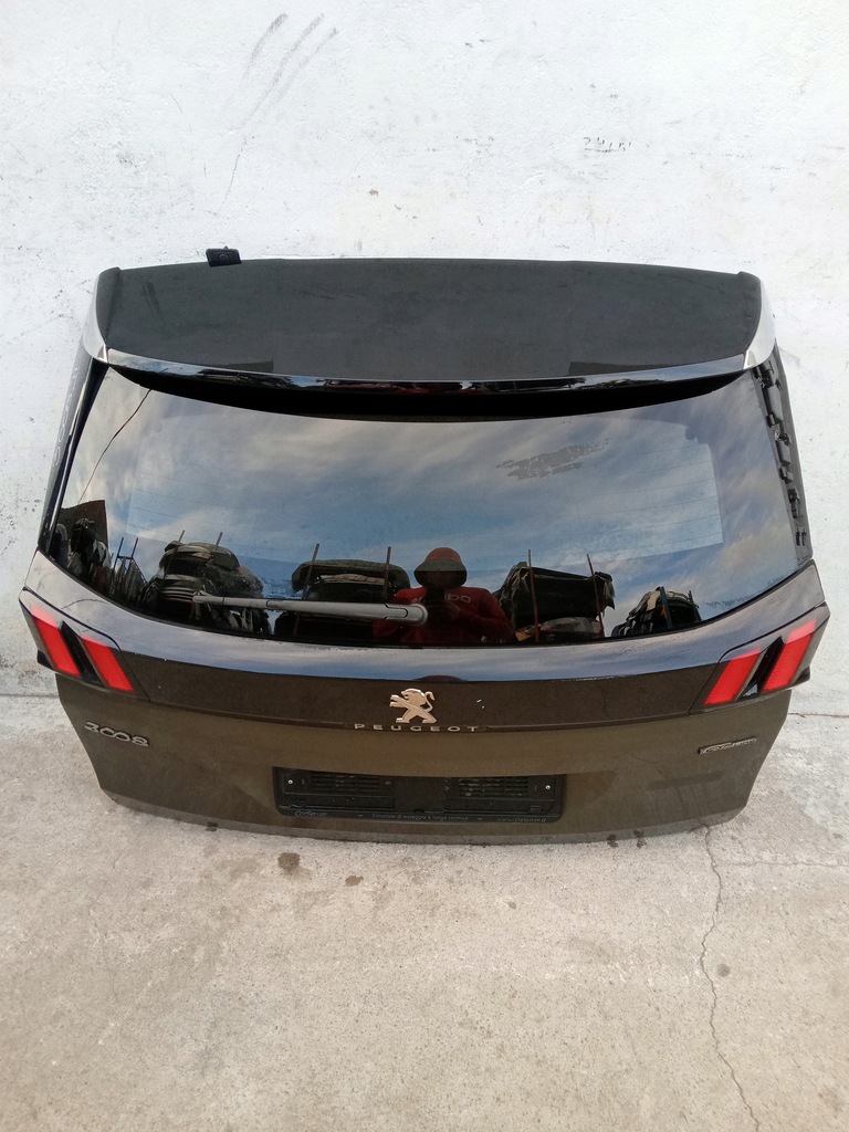 фото №11, Peugeot 3008 ii 16- крышка багажника задняя задняя багажника