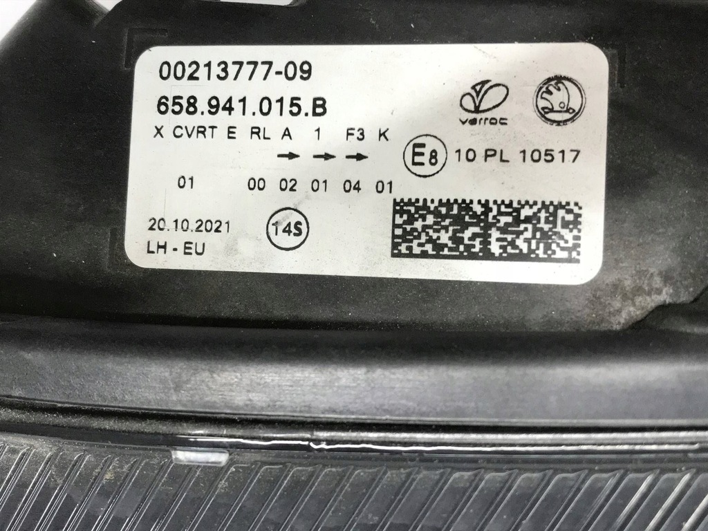 фото №15, Лампа ліва перед передня skoda kamiq full led 658941015b
