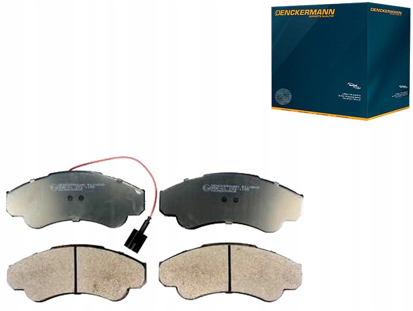фото №1, Denckermann тормозные колодки тормозные перед citroen jumper