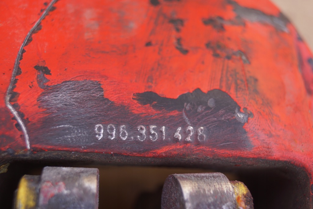 фото №6, Супорт гальмівний правий перед porsche 911 996