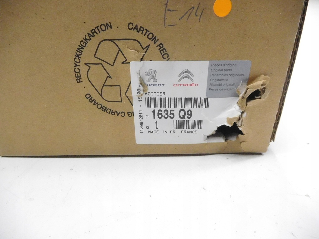 фото №15, Дроссельная заслонка воздуха citroen berlingo оригинальный номер 1635q9