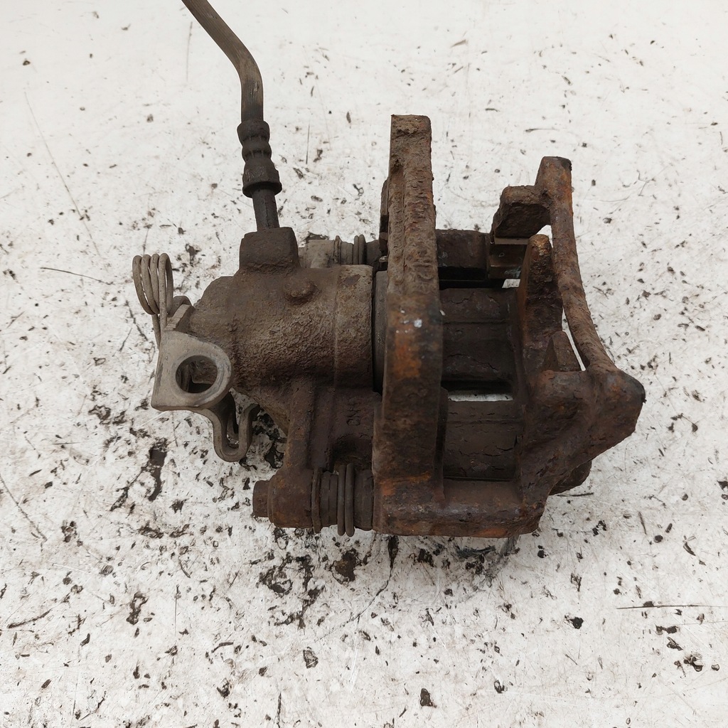 фото №8, Volkswagen vw t5 супорт гальмівний лівий задня чавунний + скоба