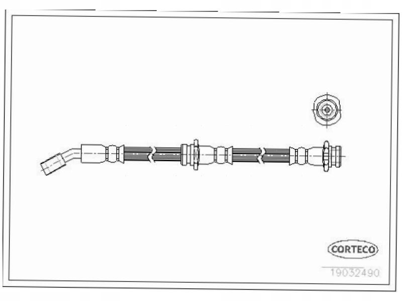 фото №2, Шланг перед corteco 19032490