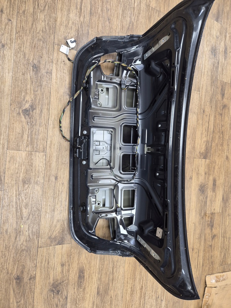 фото №14, Bmw 4 f32 крышка багажника багажника задняя задняя крышка спойлер жгут 475 black sapphire