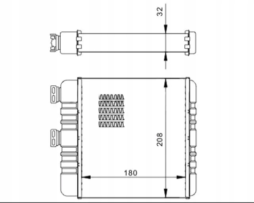 фото №2, Отопитель astra g /кондиционер sys.behr/ hart
