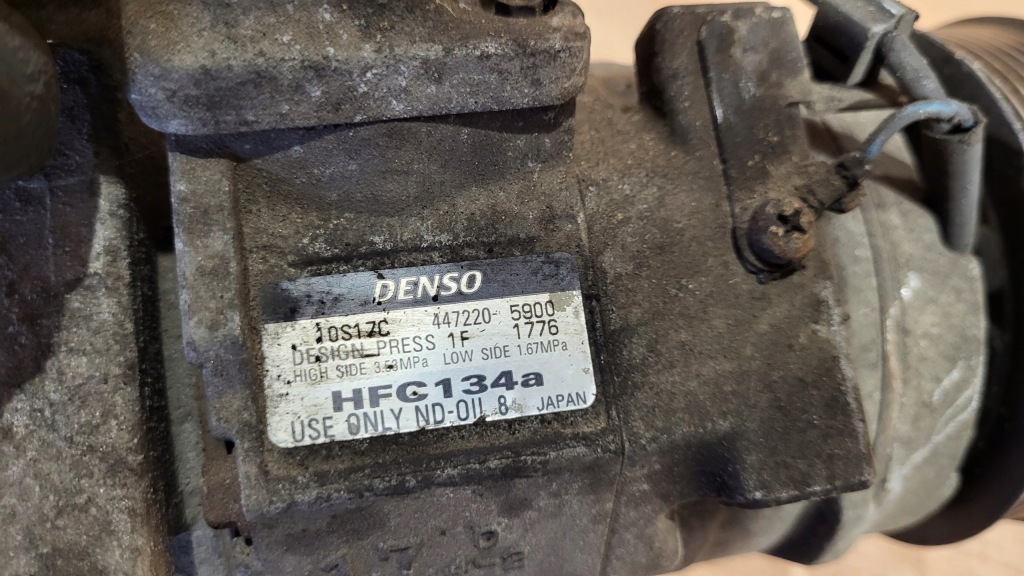 фото №6, Компрессор компрессор кондиционера honda accord vii 7 2,2 i-ctdi 447220-5900