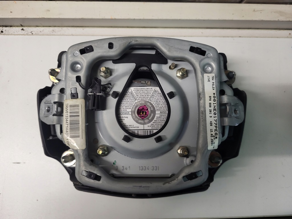 фото №5, Воздуховод подушка подушка безопасности audi a4 b6 комплект