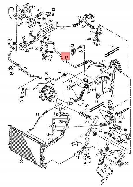фото №5, Wąż вентиляционный vag audi a6 a7 q5 оригинальный 06l121081e
