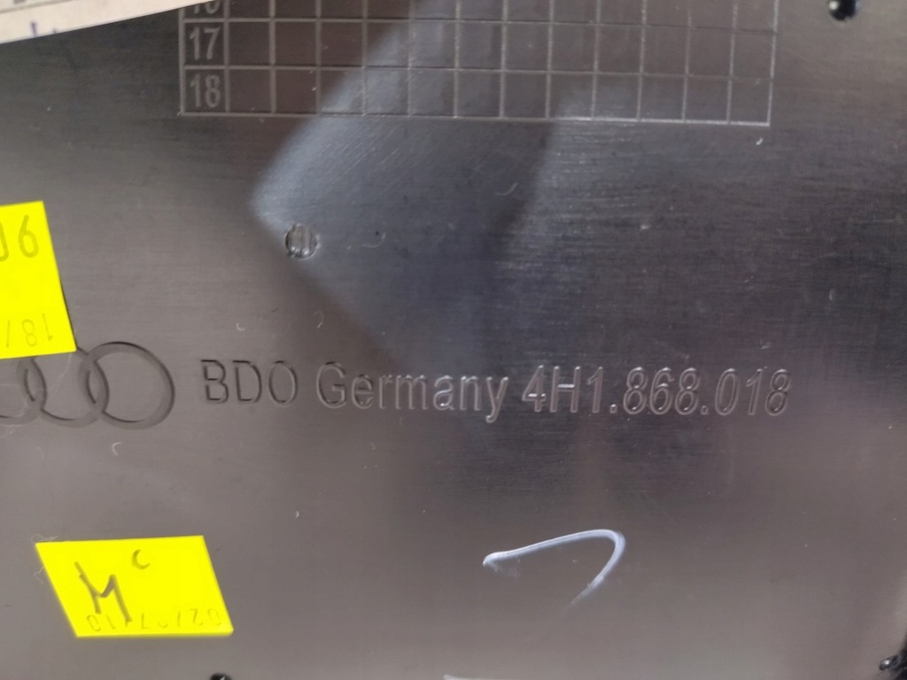 фото №15, 4h1868018 обшивка двері правий перед bc3 шкіра alcantara audi a8 d4 10-18r