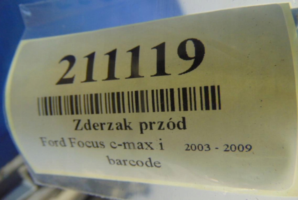 фото №8, Ford focus c-max 1.6hdi бампер перед