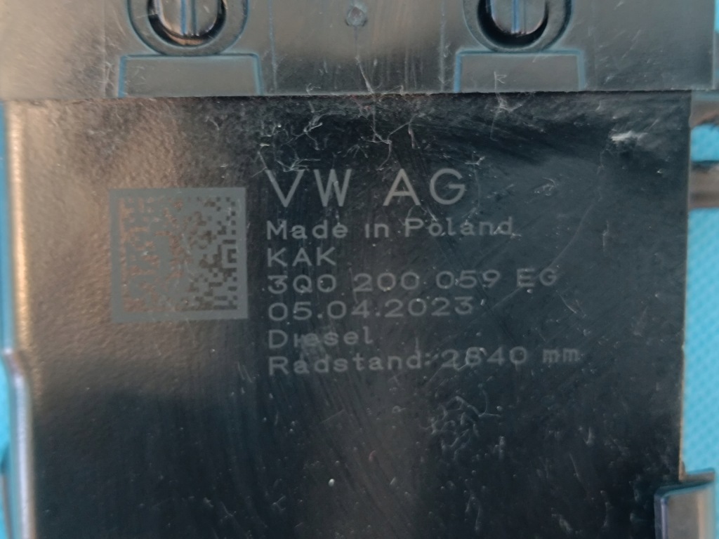 фото №12, Skoda superb 3 lift 2.0 tdi 110kw 2023 r шланг пального 3q0200059eg