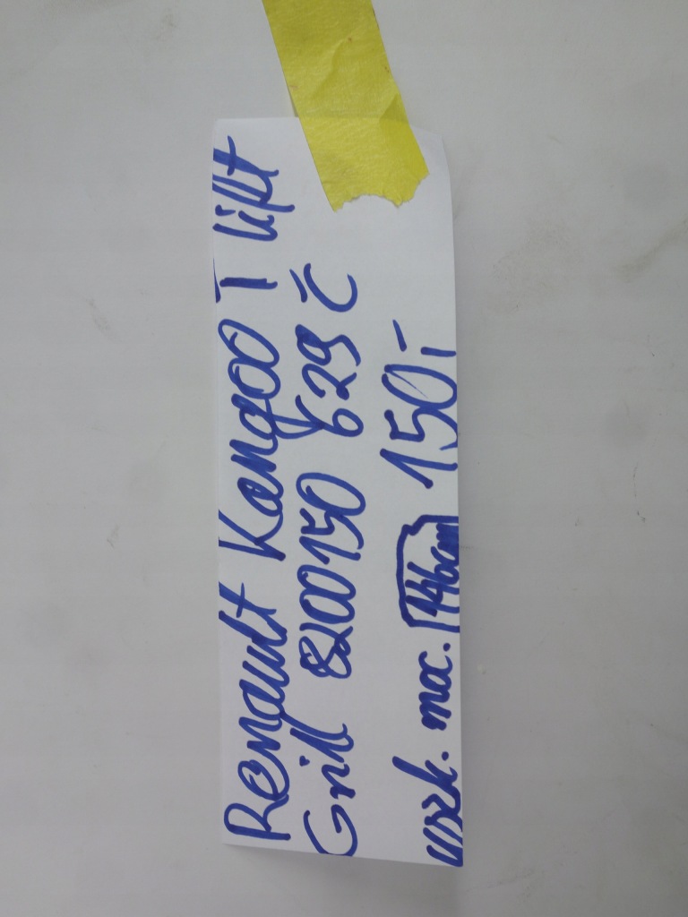 фото №7, Решётка радиатора решётка радиатора renault kangoo i lift 8200150629c