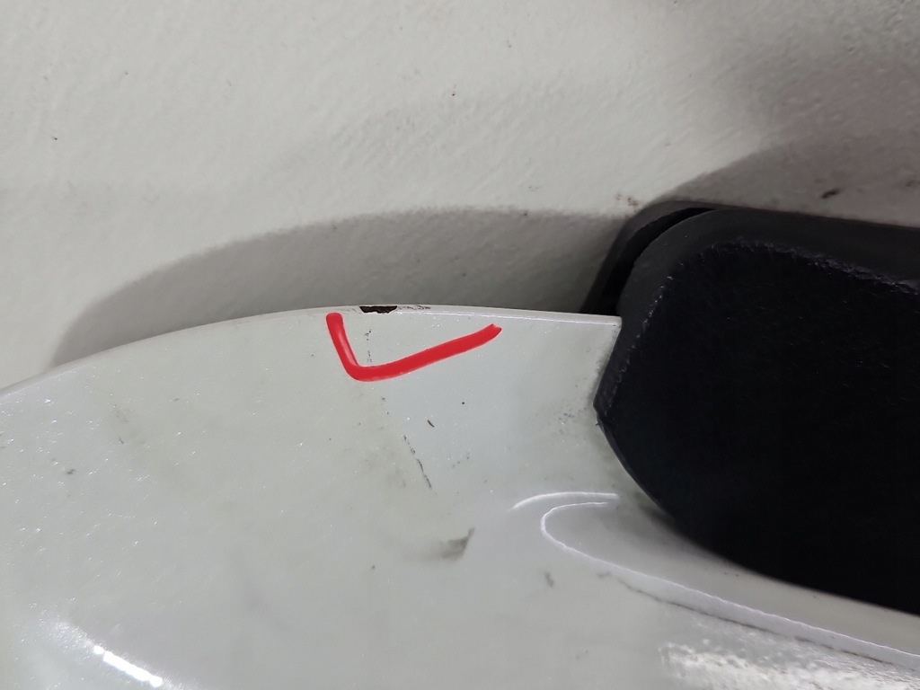 фото №4, Крышка багажника задняя борт нижняя renault koleos i 08-11 белый teqxa