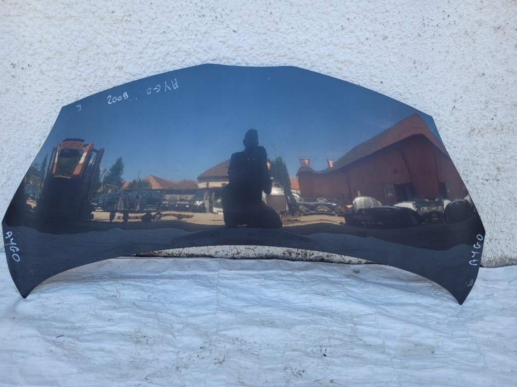 фото №1, Toyota aygo 2009r кришка двигуна капот оригінал