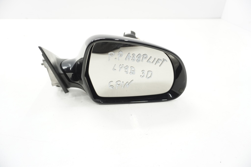 фото №1, Audi a3 8p lift дзеркало праве 6pin ly9b anglik