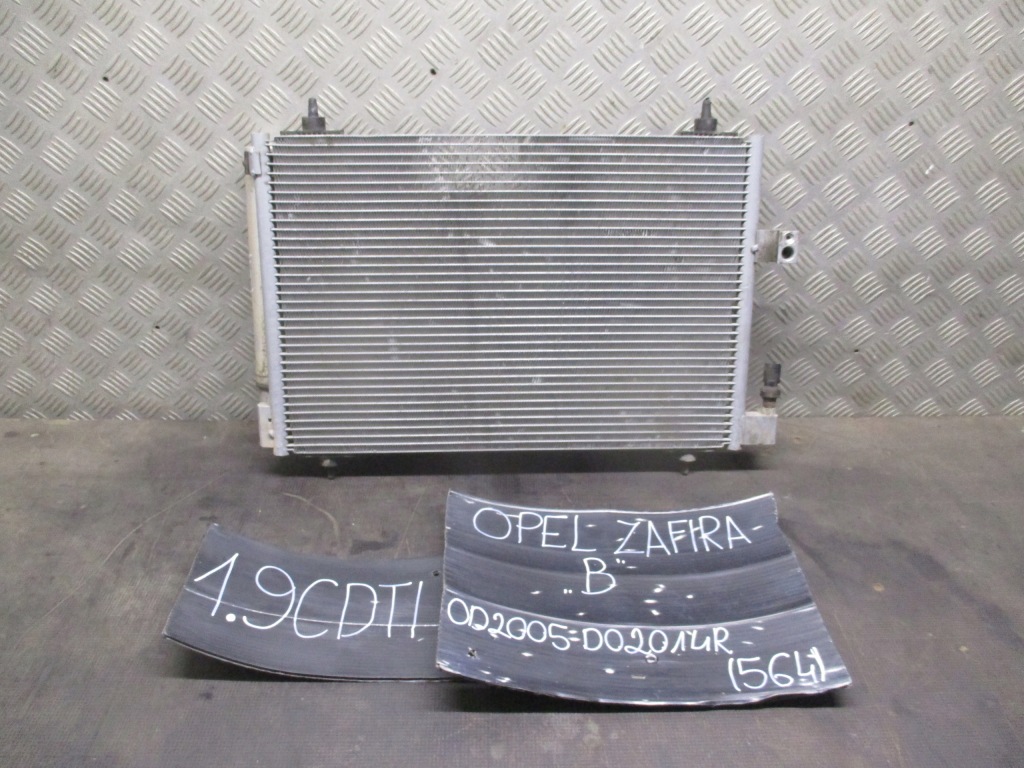 фото №1, Радіатор кондиціонера opel zafira b 1.9 cdti 04-11 r.