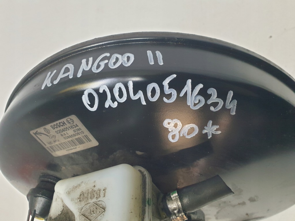 фото №6, Підсилювач гальм насос гальмівна renault kangoo ii 0204051634