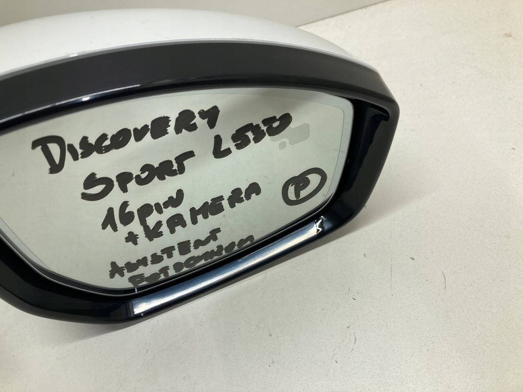 фото №5, Правое зеркало land rover discovery sport l550 16 pin + камера ассистент