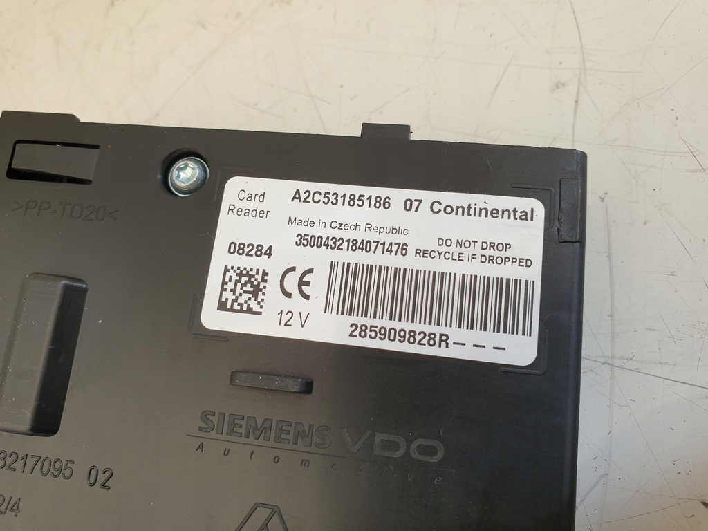 фото №3, Считыватель замок зажигания renault megane iii coupe eu