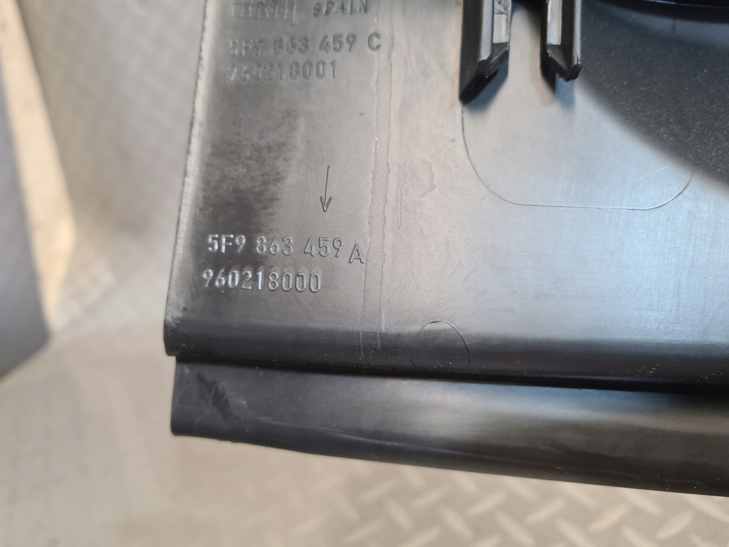 фото №7, Захист накладка корпус поперечина багажника хром seat leon iii kombi 5f9863459a