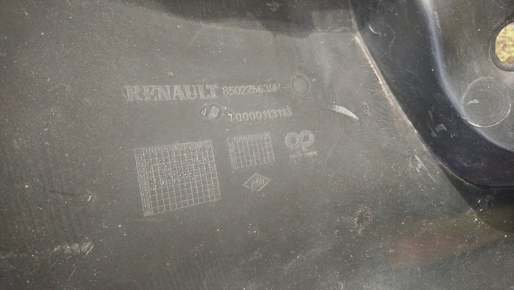 фото №13, Бампер задний задняя clio iv хэтчбек