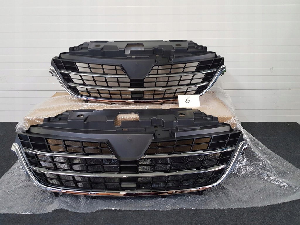 фото №1, Решітка радіатора решітка радіатора бампера renault trafic iii lift