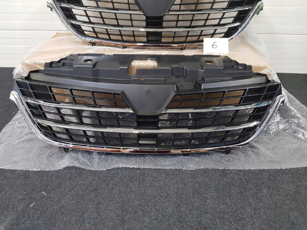 фото №2, Решітка радіатора решітка радіатора бампера renault trafic iii lift