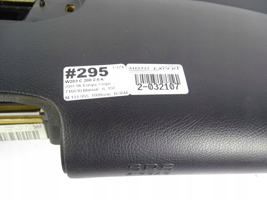 фото №7, Mercedes c w203 приборная панель приборная консоль приборная панель