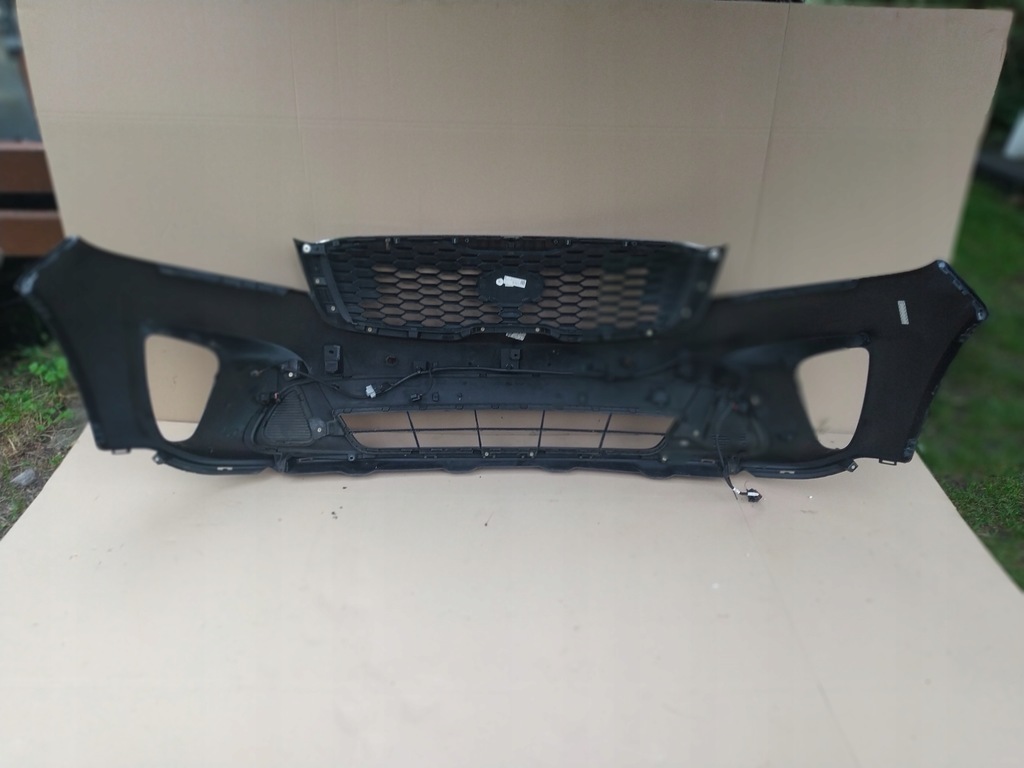 фото №12, Kia sorento 17- lift бампер передний bez отверстий hit