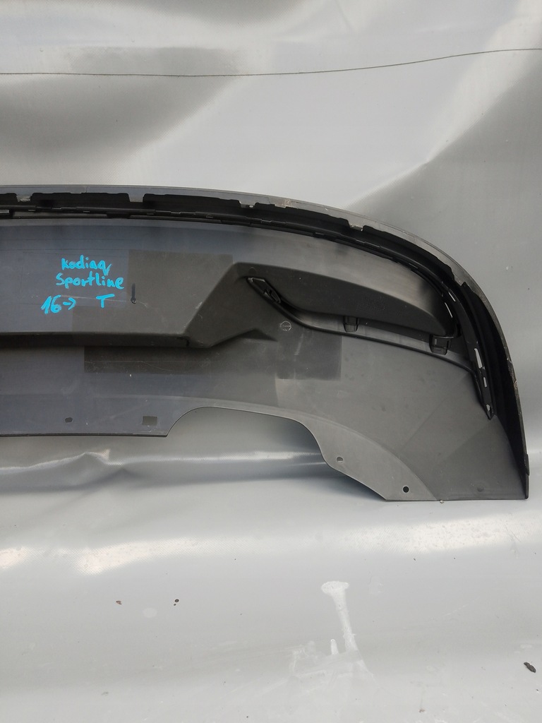 фото №15, Спойлер дифузор молдинг бампера накладка задня skoda kodiaq 16- sportline