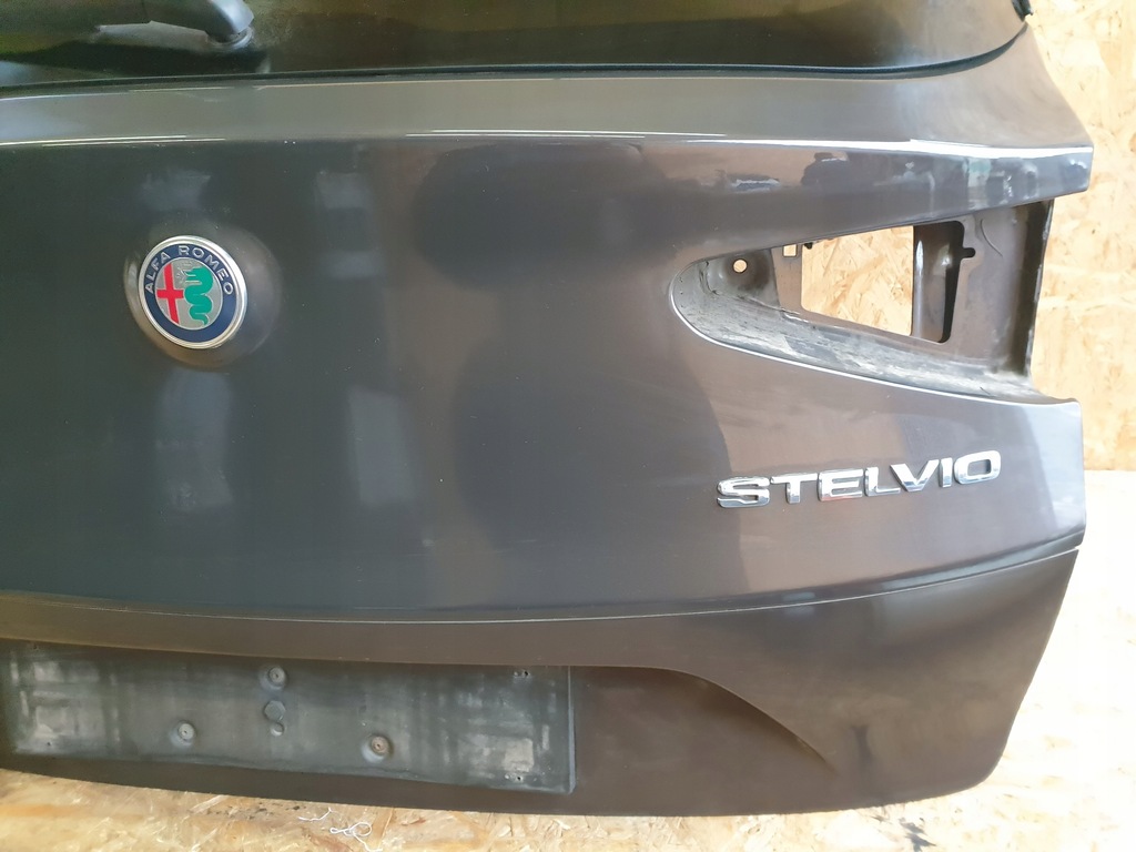 фото №7, Alfa romeo stelvio крышка багажника багажника basalto brown камера bdb