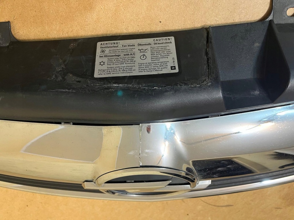 фото №7, Opel zafira b решітка радіатора решітка радіатора радіатора 13136136