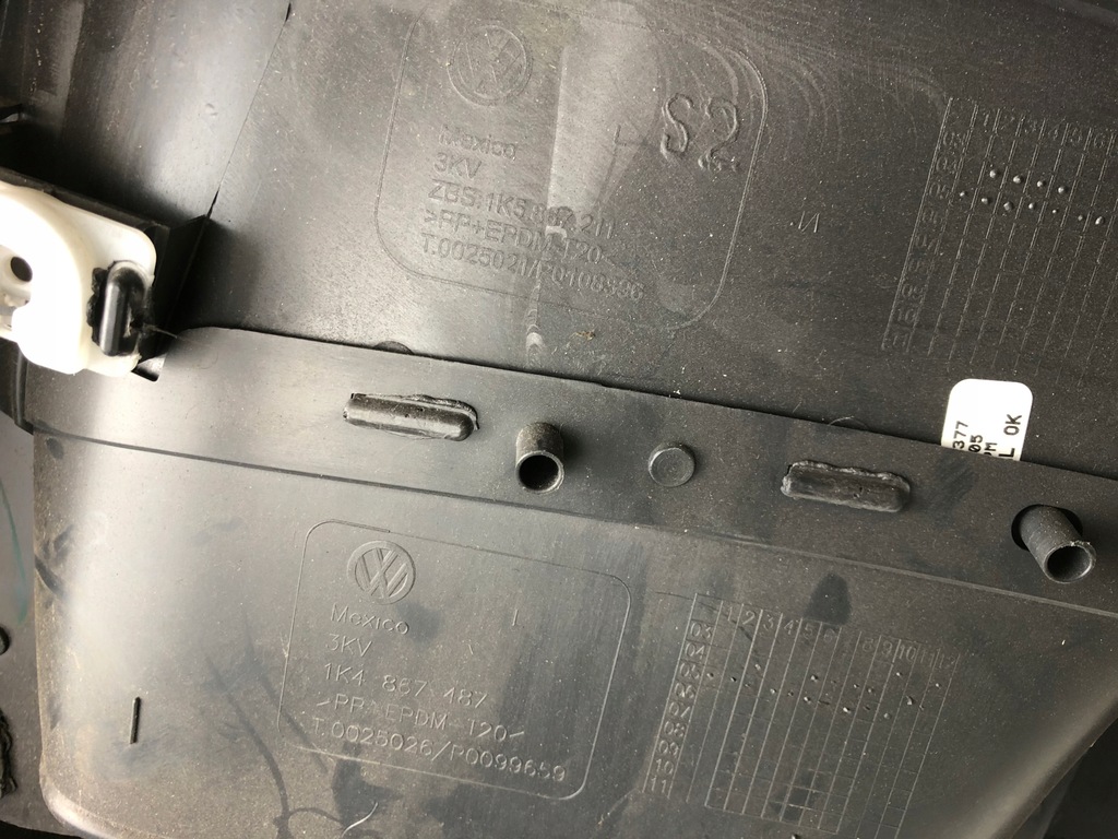 фото №9, Vw jetta обшивка обивка дверь левый задняя 1k5867211