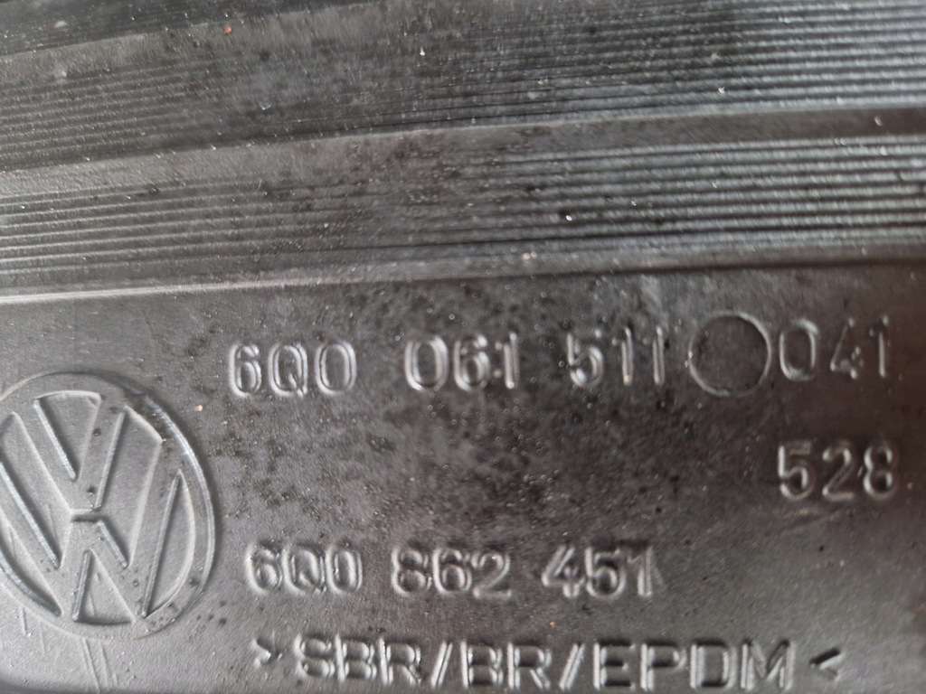 фото №7, Vw polo килимки гумові двірники vw polo iv 6q1061501 оригінал !