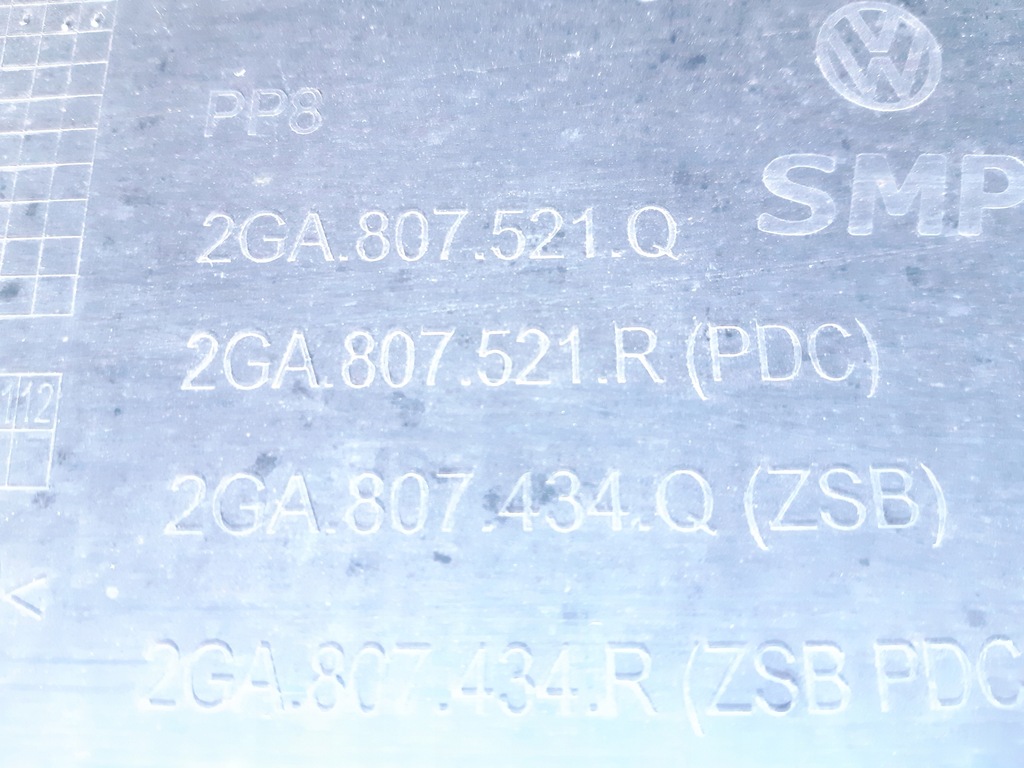 фото №4, Vw t-roc 2ga бампер задняя задний