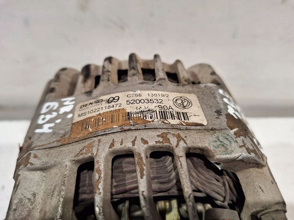 фото №7, Генератор 52003532 fiat doblo ii 1.4 16v 10-