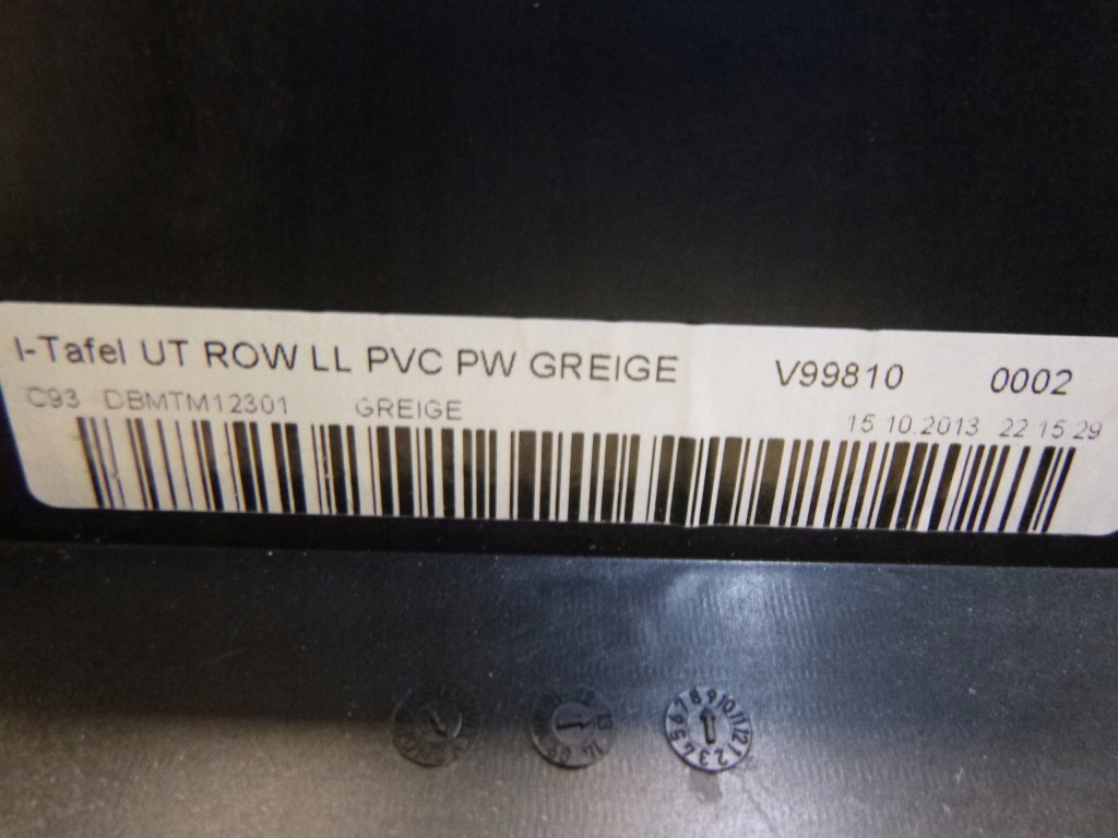 фото №13, Mercedes w218 218 панель приладів приладова панель приладів панель  оригінал