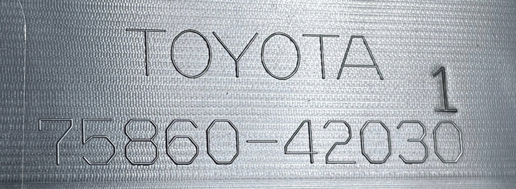 фото №10, Toyota rav4 rav-4 5 2020 - левая молдинг порог 75860-42030