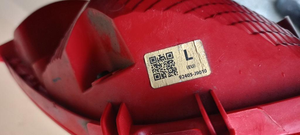 фото №7, Лампа задняя задняя левая w бампер hyundai kona 17-21rok 92405-j9010 оригинал