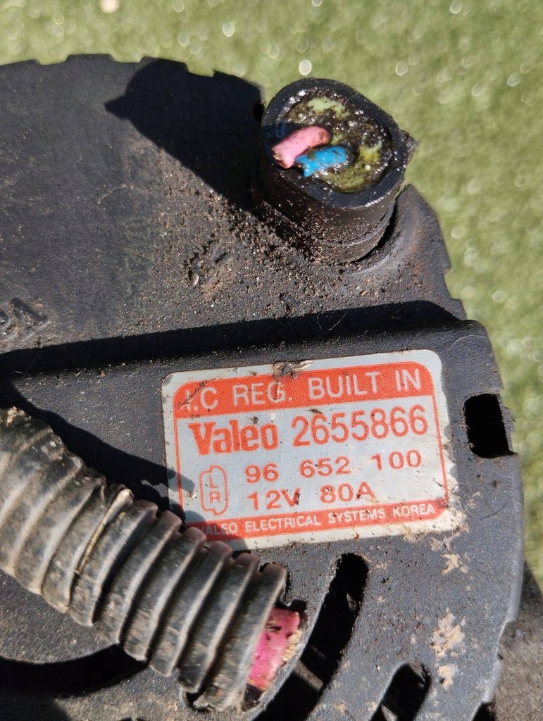 фото №8, Генератор chevrolet aveo i t200 t250 kalos 1.2 2655866