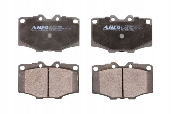 фото №2, Abe гальмівні колодки гальмівні toyota 4 runner hilux iii hil