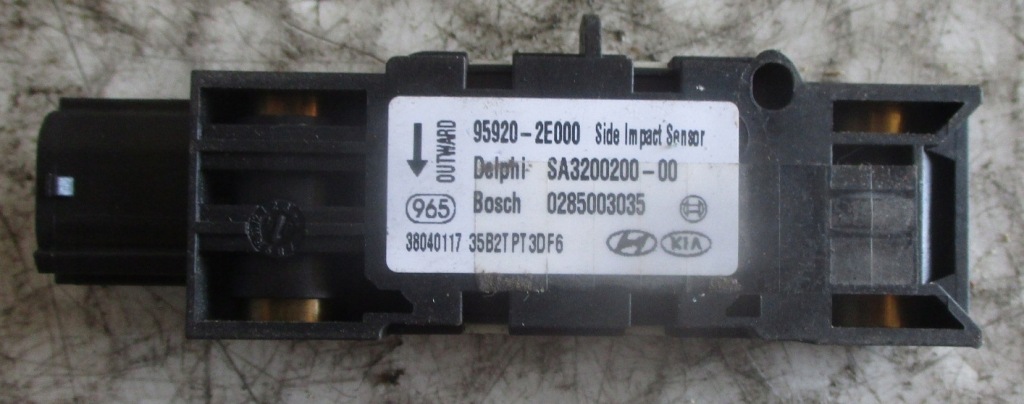 фото №1, Kia sportage iii 2.0 датчик удара